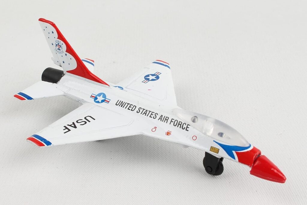 Daron Runway24 F-16 Thunderbird Die Case Plane