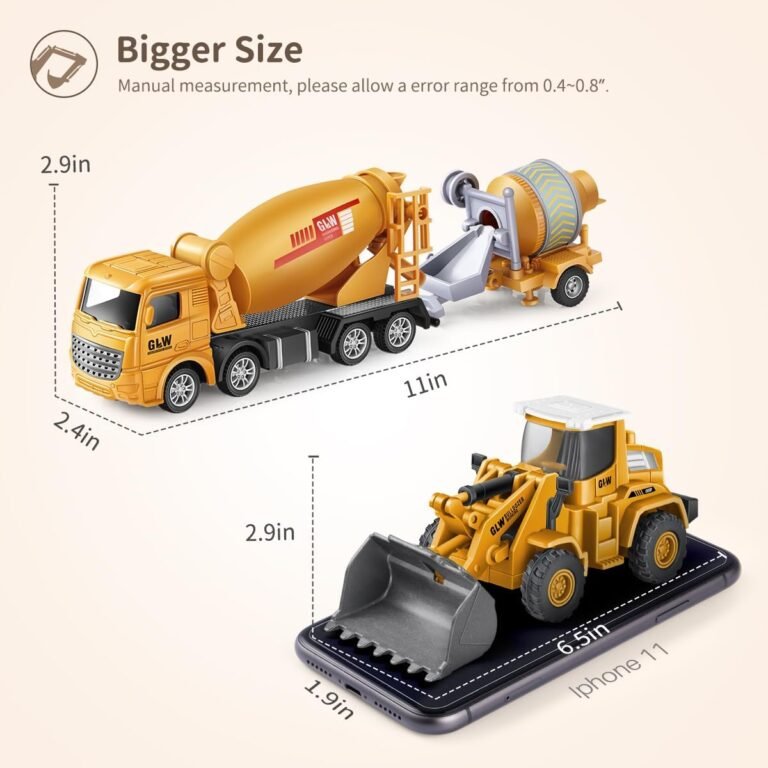 Geyiie Construction Vehicles Truck Toys Review
