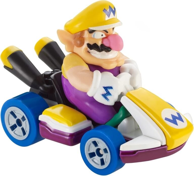 Hot Wheels Mario Kart Wario Die-Cast Review