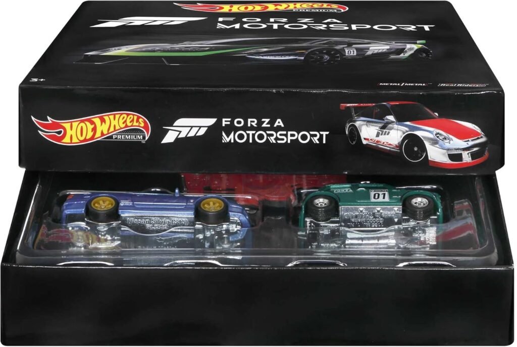 Hot Wheels Premium Car Culture Che Figata Container Set with 5 1:64 Scale Die-Cast Toy Cars in Collectible Storage Container