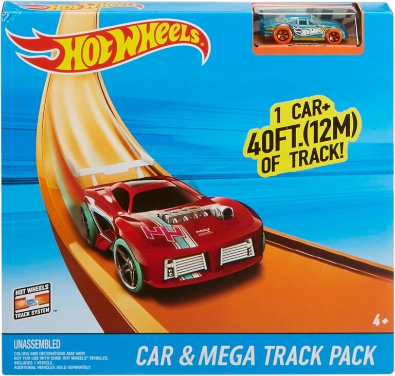 Hot Wheels Toy Car Mega Track Set Pack Review