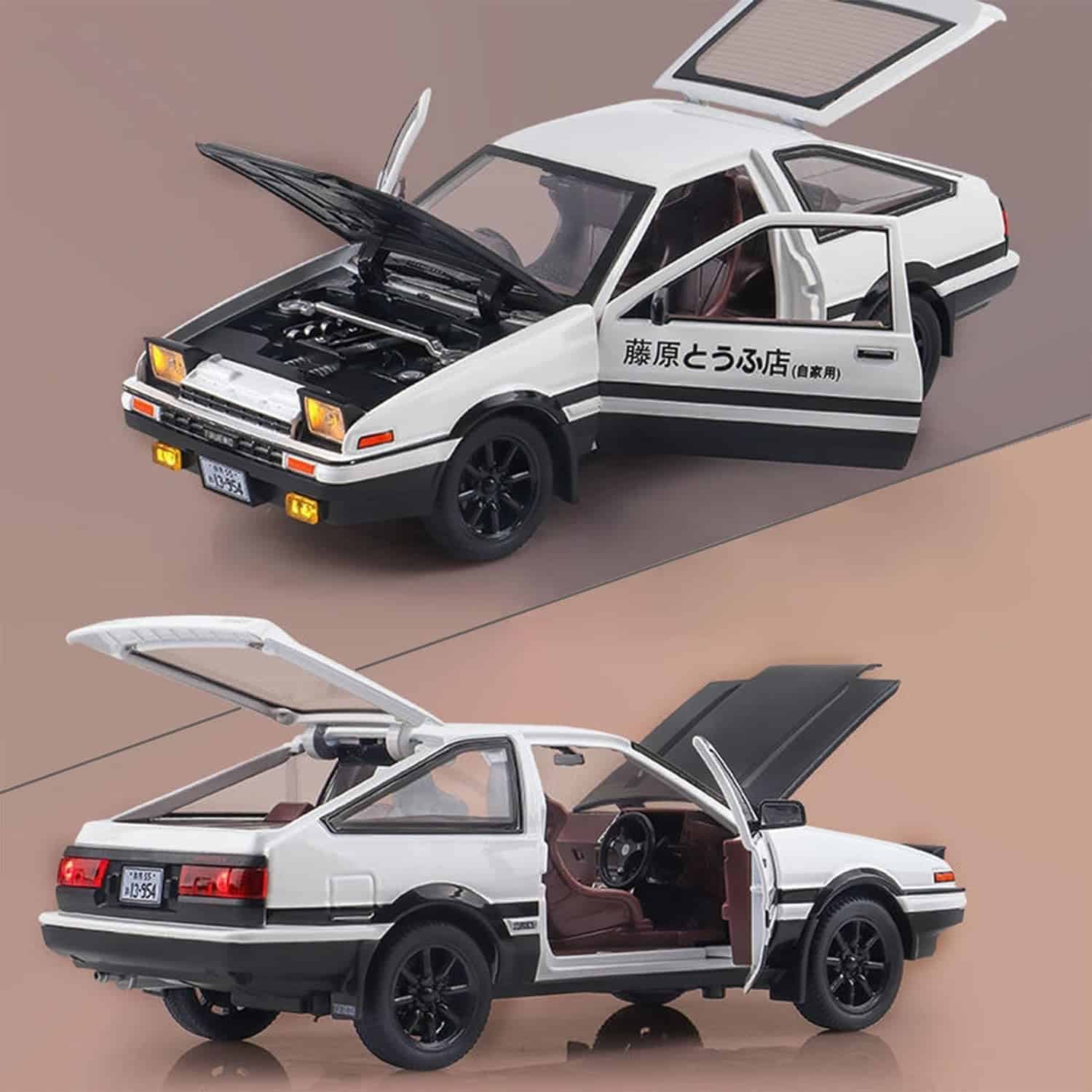 Initial D Toyota Trueno AE86 Alloy Diecast Car Model Review