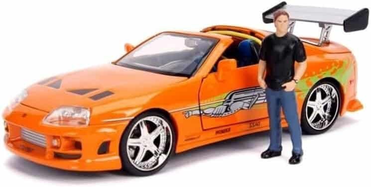 Jada 1:24 Diecast 1995 Toyota Supra with Brian O’Conner Figure Review