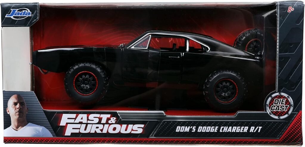 Jada Doms 1970 Dodge Charger R/T Off Road Version Fast  Furious 7 Movie 1/24 Diecast Model Car