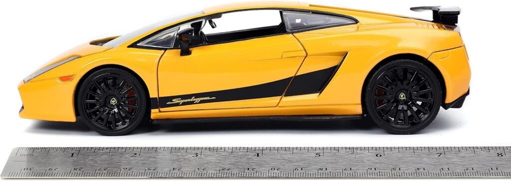 Jada Toys Fast  Furious 1:24 Lamborghini Gallardo Superleggera Die-cast Car Yellow, Toys for Kids and Adults