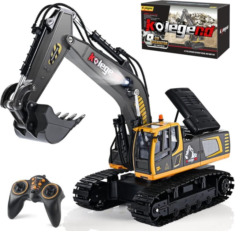 Kolegend Remote Control Excavator Toy Review