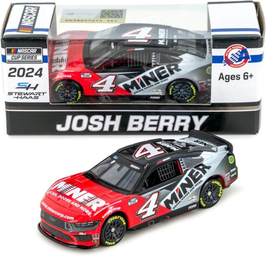 Lionel Racing Josh Berry 2024 Miner Diecast Car 1:64 Scale