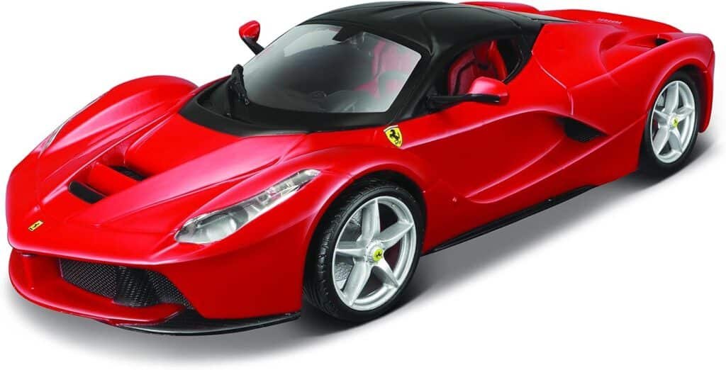 Maisto 1:24 Scale Assembly Line LaFerrari Die-Cast Vehicle - Red