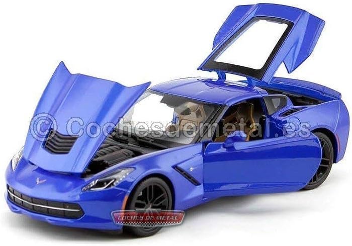 Maisto 2014 Chevrolet Corvette Stingray Z51 Blue 1/18 31677