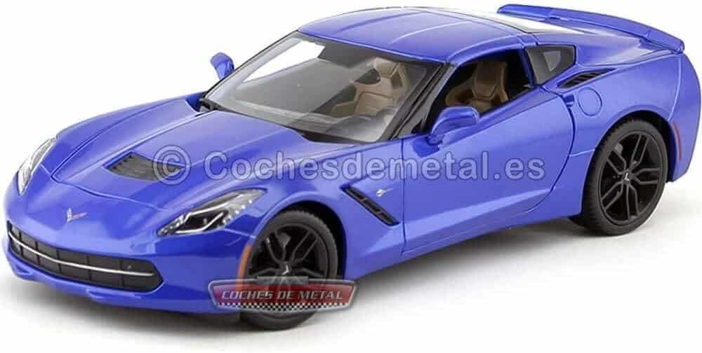 Maisto 2014 Chevrolet Corvette Stingray Z51 Blue 1/18 31677