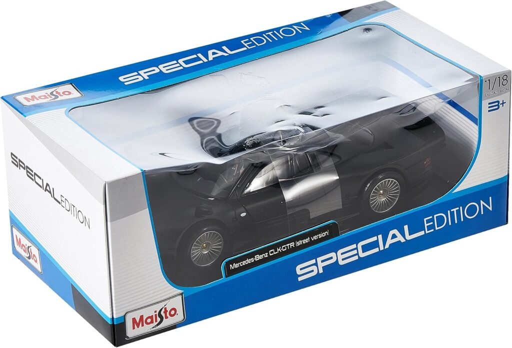 Maisto M31849 1:18 Mercedes-Benz CLK GTR, Black