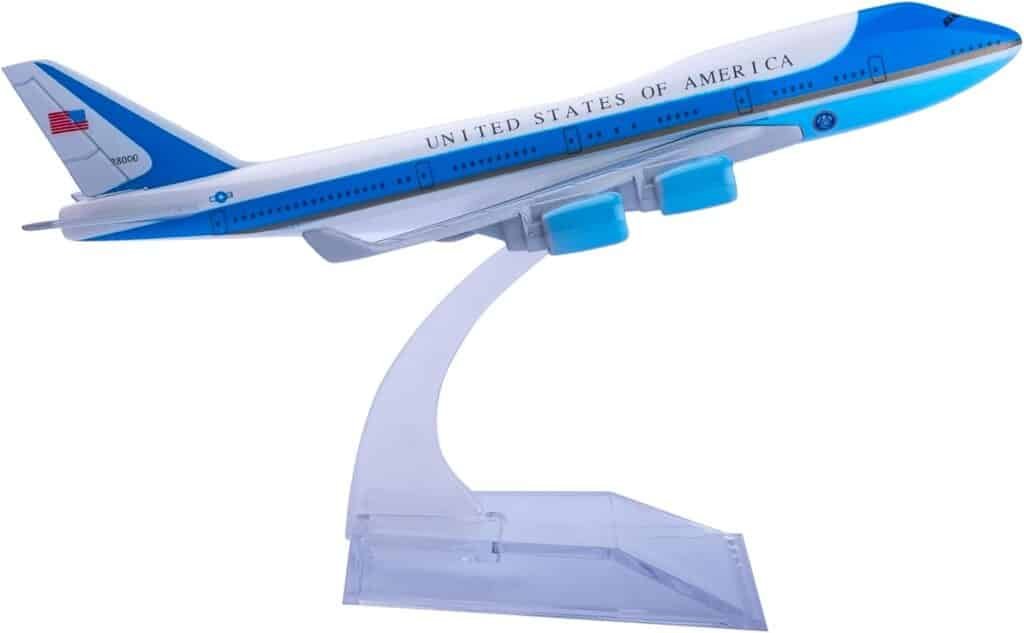Model Plane 1:400 American Air Force One B747 Model Airplane Diecast Airplanes for Gift and Collection