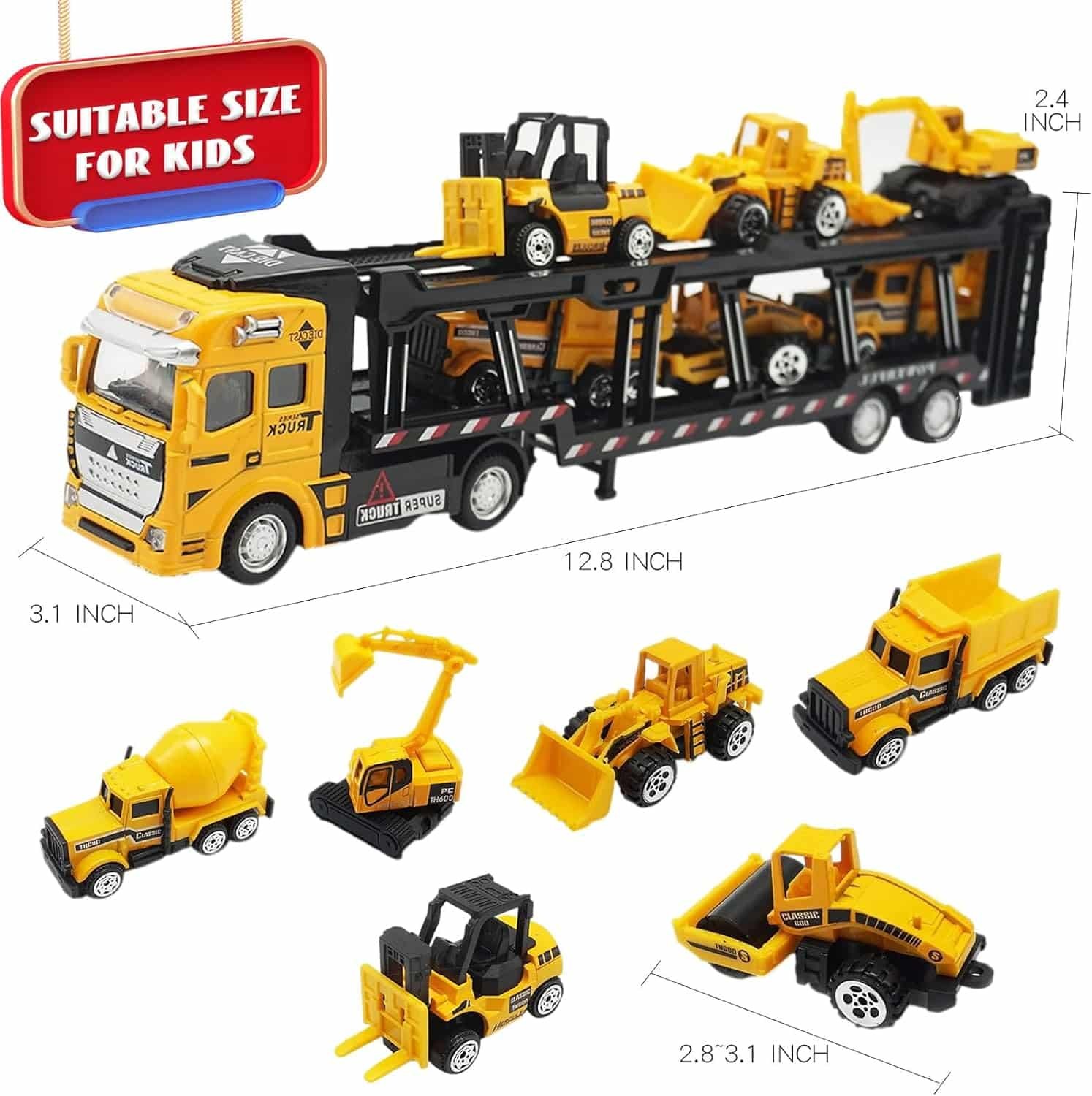OTONOPI Construction Truck Toy Review