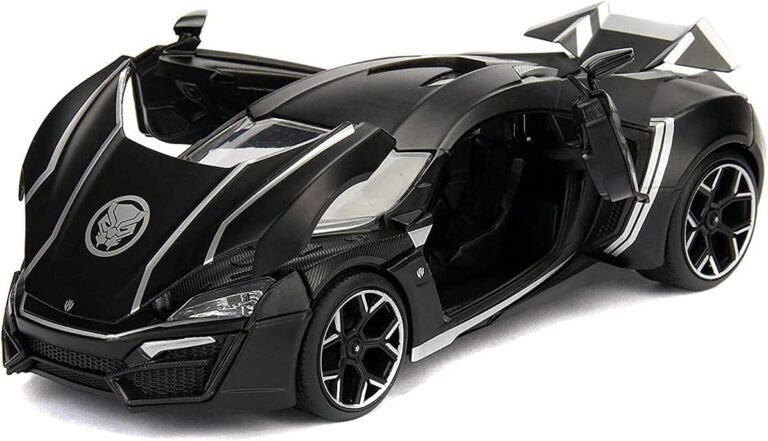 Rubber Marvel Black Panther & Lykan Hypersport Review