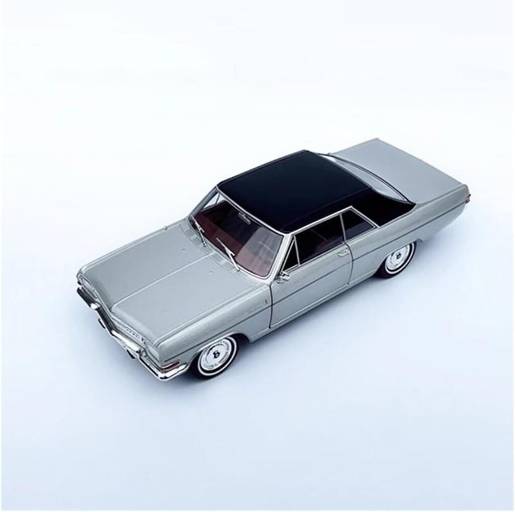 Scale Car Models 1:24 for Opel Diplomat A Coupe Alloy Car Model Classics Nostalgia Adult Collection Souvenir Pre-Built Model Vehicles