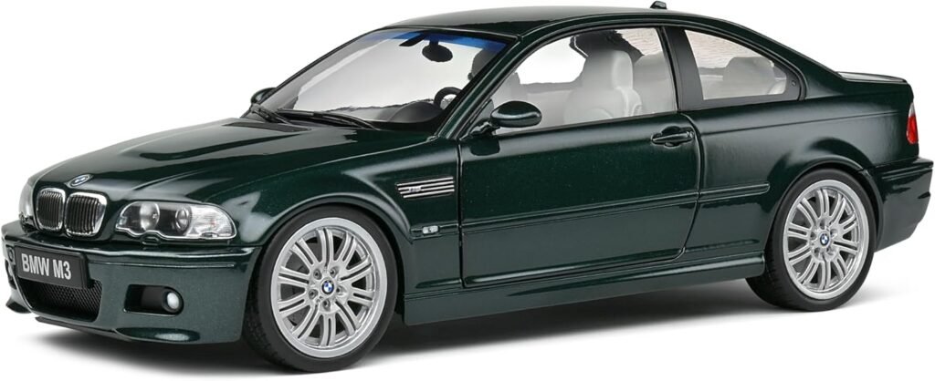 Solido 1:18 BMW E46 M3 Coupe Green 2000