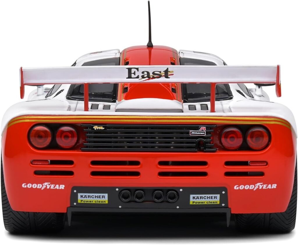 Solido 1:18 Mclaren F1 GTR Short Tail White #8 Price/Bascher BPR GT 1995