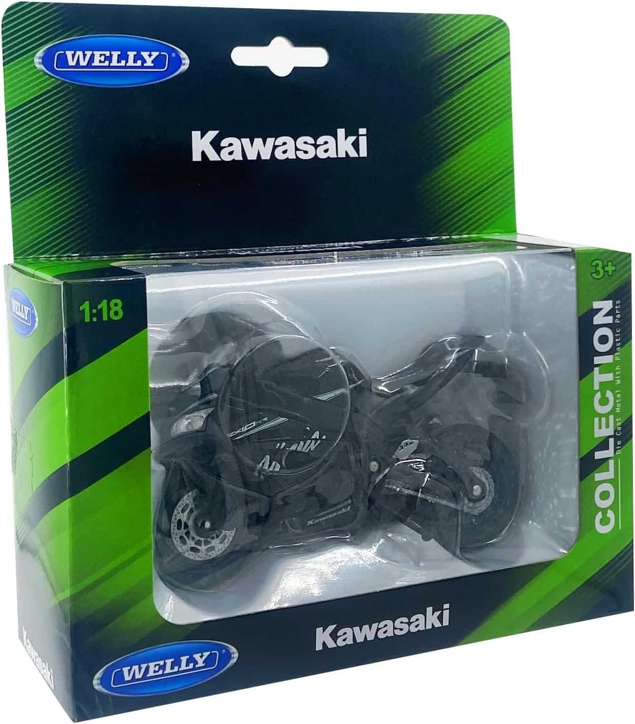 Welly Die Cast Motorcycle Kawasaki 2017 Ninja ZX-10RR Review