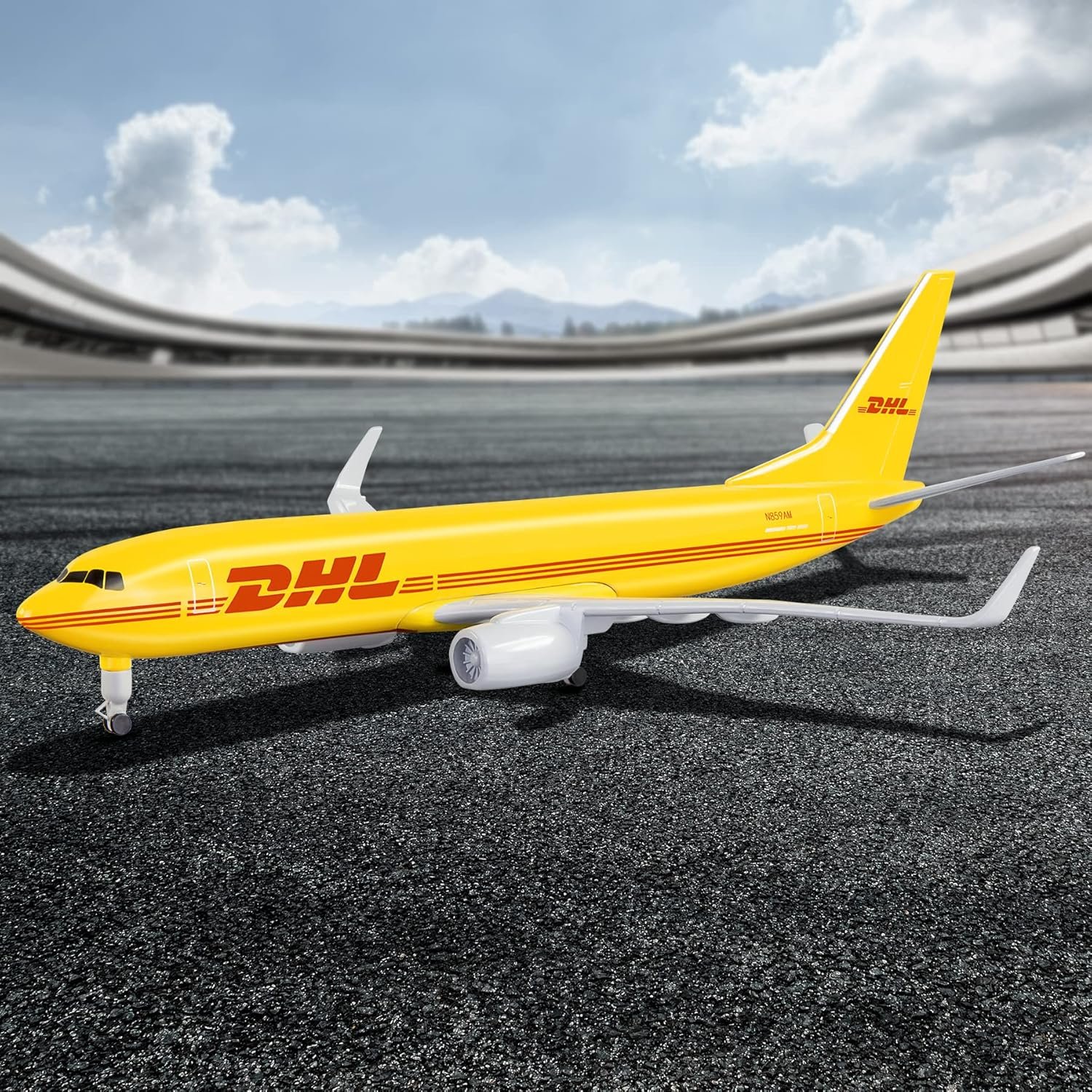 1:300 Scale DHL Airlines 737 Model Review