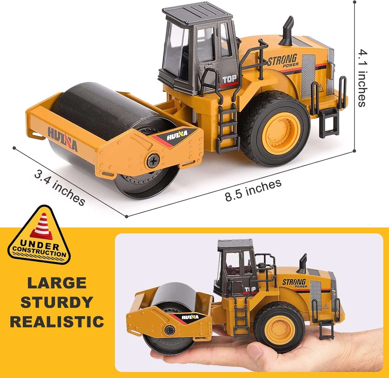 1/40 Scale Diecast Heavy Metal Dump Truck Review