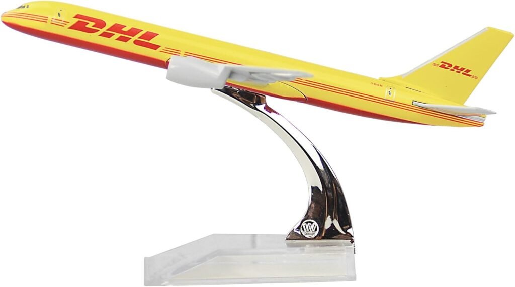 24-Hours DHL Sinotrans B757-200 Single Airplane Models Metal Die-cast 1:400