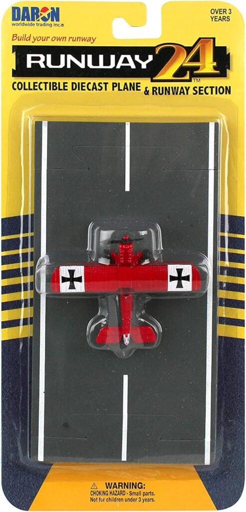 Daron Worldwide Trading Runway24 Se5 Baron Vehicle, Red