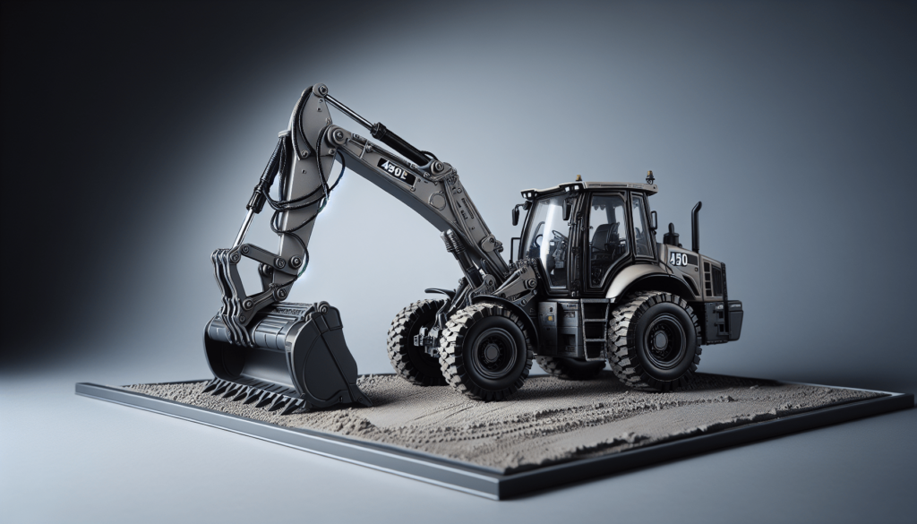 Diecast Masters 1:87 Caterpillar 450E Backhoe Loader, HO Scale Series Cat Trucks  Construction Equipment | 1:87 Scale Model Diecast Collectible Model 85263