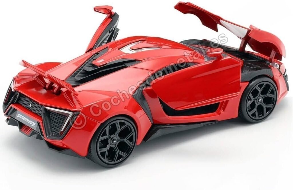 Jada Lykan Hypersport Red Fast  Furious 7 (2015) Movie 1/24 Diecast Model Car