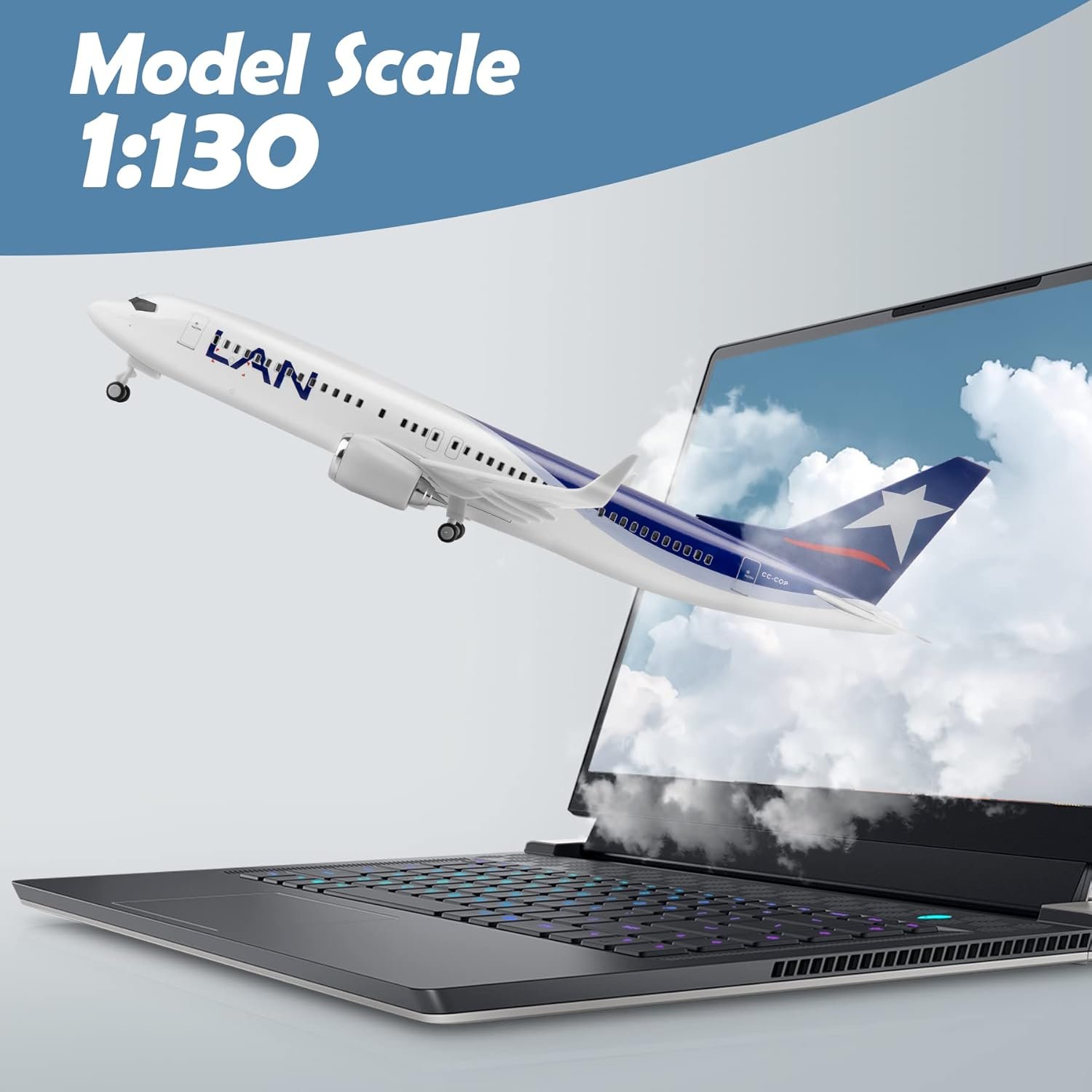 Joylluoan 1:130 LAN 737 Model Plane Review