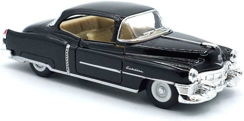 KiNSMART 1963 Cadillac Series 62 Black 5 Inch 1:43 O Scale Die Cast Metal Model Toy Classic Ventage Car