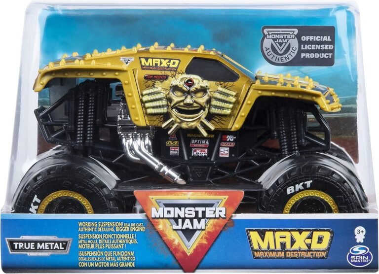 Monster Jam Official Max D Monster Truck Review