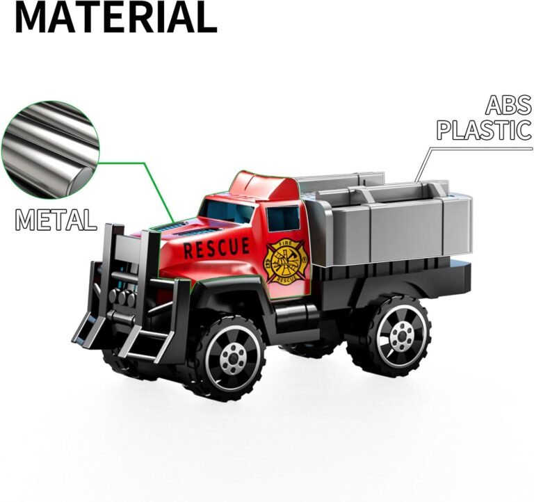 TEMI Transport Truck Toy Set Review