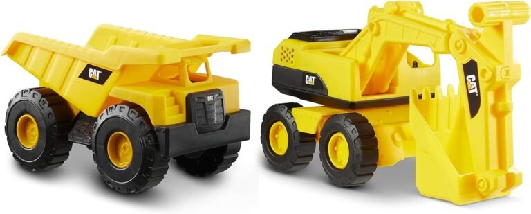 Tough Rigs 15″ Dump Truck & Loader Set Review