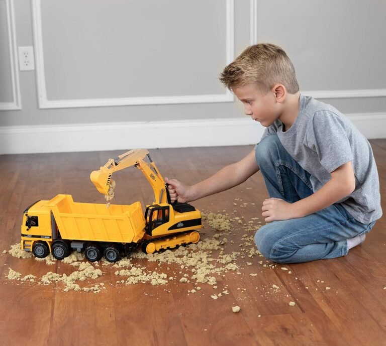 Toy To Enjoy Excavator & Dump Truck Review