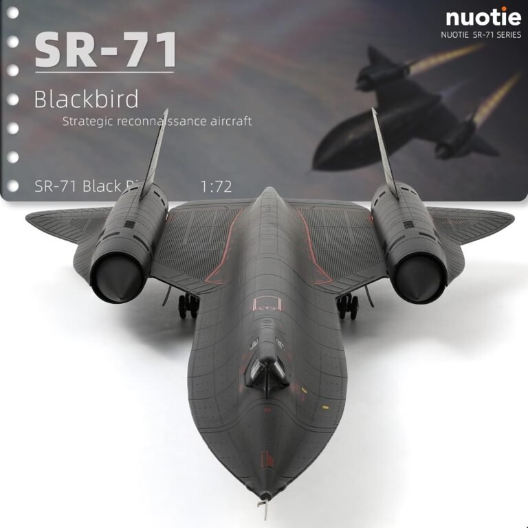 1/72 Scale SR-71a Blackbird Model Review