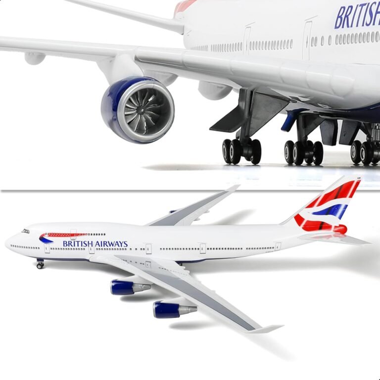 Boeing 747 British Airplane Model Review