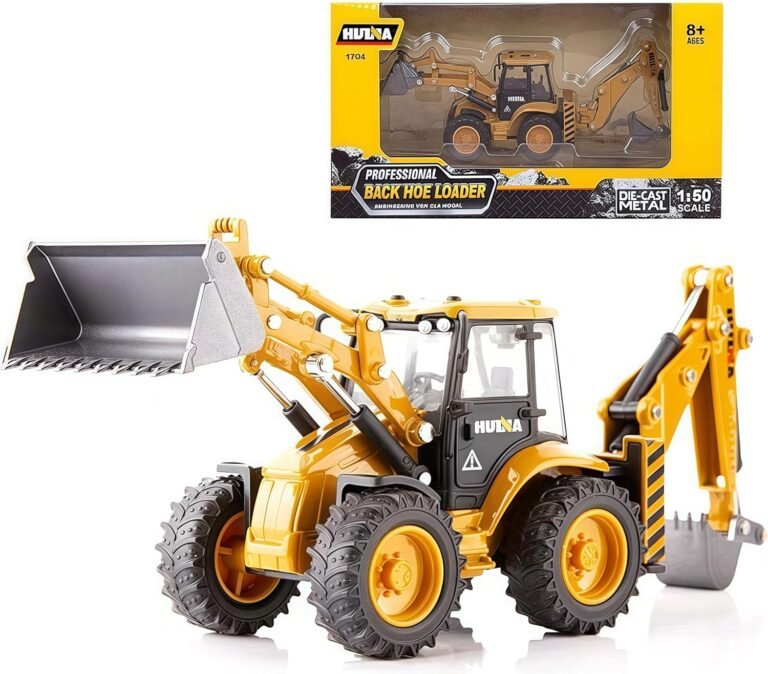 Gemini&Genius Backhoe Loader Toy Review