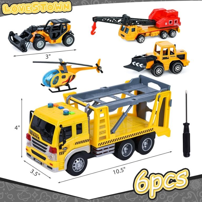 LovesTown Construction Truck Boy Toys Review