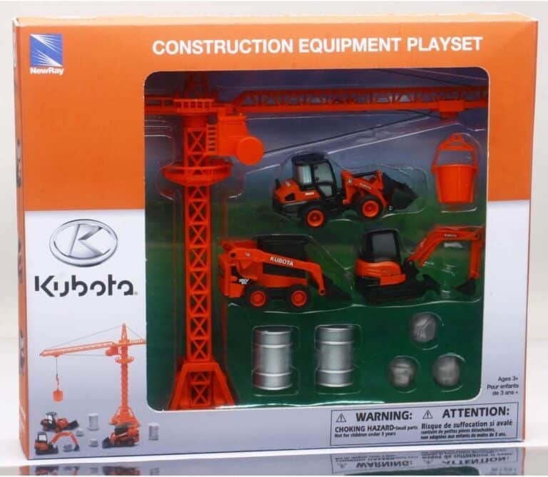 New-Ray Kubota Die-Cast Construction Vehicles Set Review