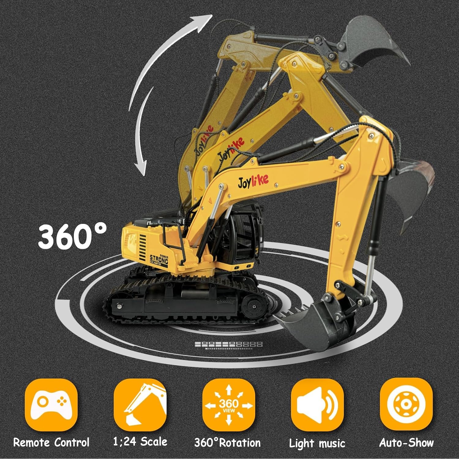 RC Excavator and Dump Truck Toy Set Review