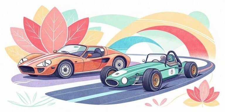 Diecast Lotus and Caterham Models for Track Fans